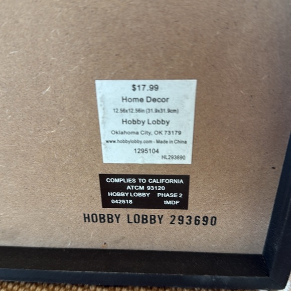 Hobby Lobby Black and White Home Decor Sign - Picture 4 of 4